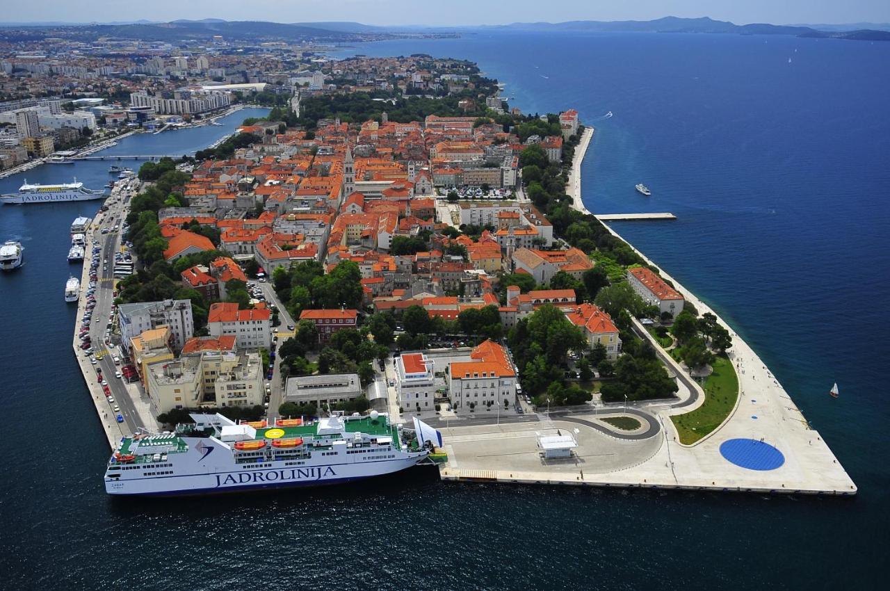 Apartman Plavo More Zadar Exteriör bild